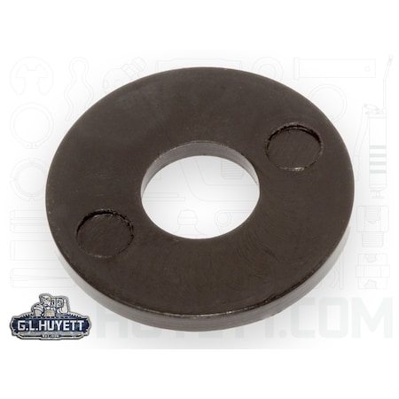 G.L. HUYETT Flat Washer, , Nylon Plain Finish FTW-0257-NYB